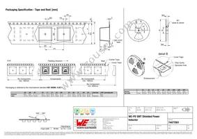 74477001 Datasheet Page 3