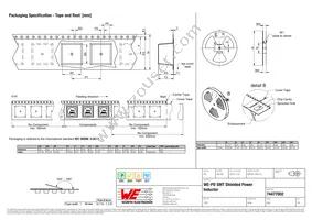 74477002 Datasheet Page 3