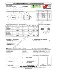 74477010W Datasheet Cover