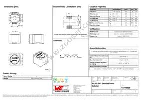 7447709006 Datasheet Cover