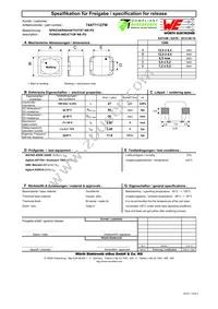 744771127W Datasheet Cover