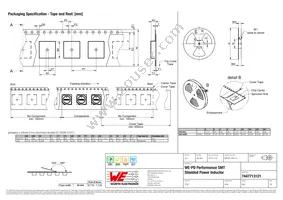 7447713121 Datasheet Page 3