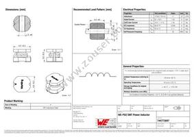 744773047 Datasheet Cover