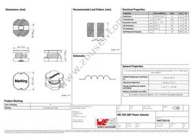 7447732115 Datasheet Cover