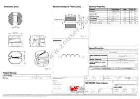 744774022 Datasheet Cover