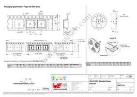 74477710 Datasheet Page 3