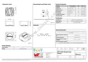 744777122 Datasheet Cover