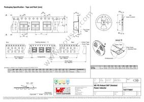 7447779001 Datasheet Page 3