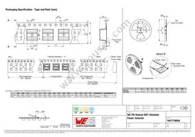 7447779004 Datasheet Page 3