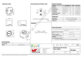 7447786006 Datasheet Cover