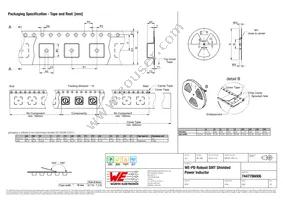 7447786006 Datasheet Page 3