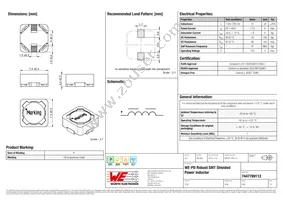 7447789112 Datasheet Cover