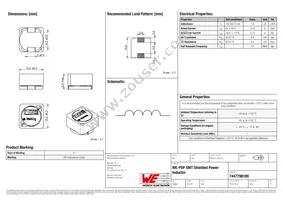 7447798180 Datasheet Cover