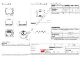 7447798250 Datasheet Cover