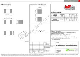 74478201 Datasheet Cover