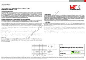 744782015 Datasheet Page 5