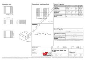 74479276147 Datasheet Cover