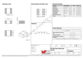 74479288210 Datasheet Cover