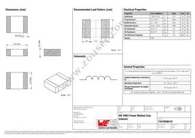 74479298147 Datasheet Cover