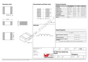 74479299147 Datasheet Cover