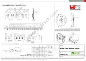 74479775210 Datasheet Page 4