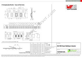 74479787147A Datasheet Page 4