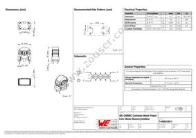 7448010911 Datasheet Cover