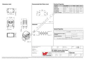 7448012501 Datasheet Cover