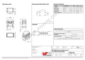 7448014501 Datasheet Cover