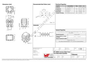 7448024503 Datasheet Cover