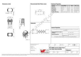 7448030417 Datasheet Cover