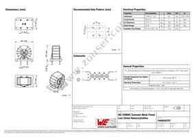 7448040707 Datasheet Cover