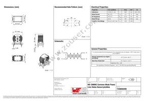 7448050490 Datasheet Cover