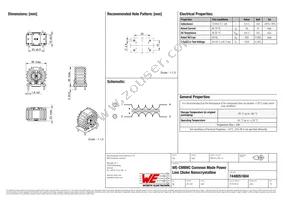 7448051804 Datasheet Cover