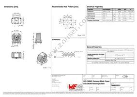 7448053201 Datasheet Cover