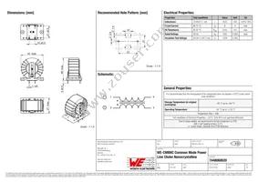 7448060620 Datasheet Cover