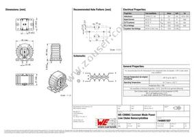 7448061507 Datasheet Cover