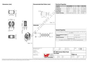 744821110 Datasheet Cover