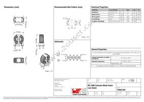 744821201 Datasheet Cover