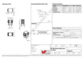 744823333 Datasheet Cover