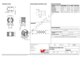 744824220 Datasheet Cover