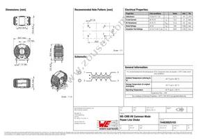 744830025103 Datasheet Cover