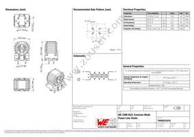 7448421016 Datasheet Cover