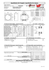 7448709100 Datasheet Cover