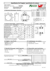 744874003 Datasheet Cover