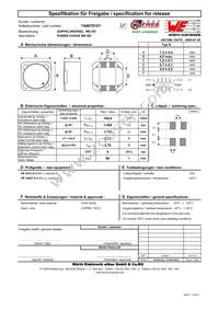 744878101 Datasheet Cover