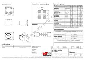 7448841010 Datasheet Cover