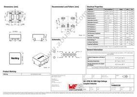 7448845330 Datasheet Cover