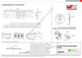 74488540070 Datasheet Page 3