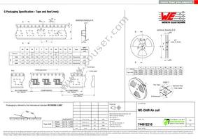 744912210 Datasheet Page 3